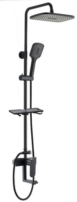 Душевая система Voda VST112Black цвет Черный