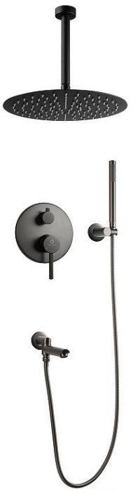 Душевая система FILARETE Roun FL1022BG цвет Графит