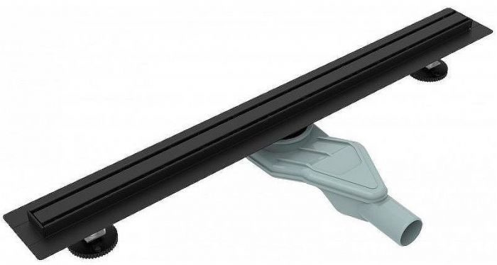 Душевой лоток Esbano Slim 70 S-SIDE-70MB ESTRSLMSIDE70MB с Черной матовой решеткой