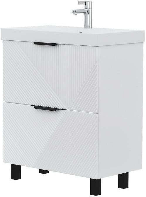 Тумба под раковину Volna Geometry 70 tnGEOMETRY70.2Y-01 цвет Белый