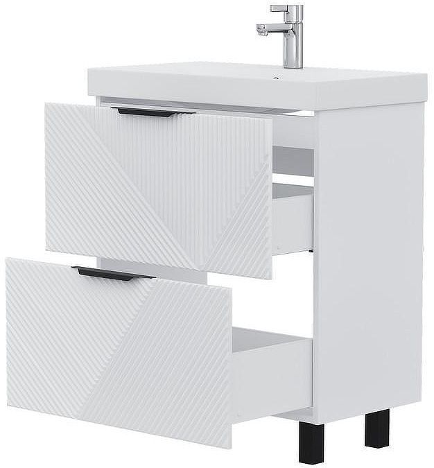 Тумба под раковину Volna Geometry 70 tnGEOMETRY70.2Y-01 цвет Белый