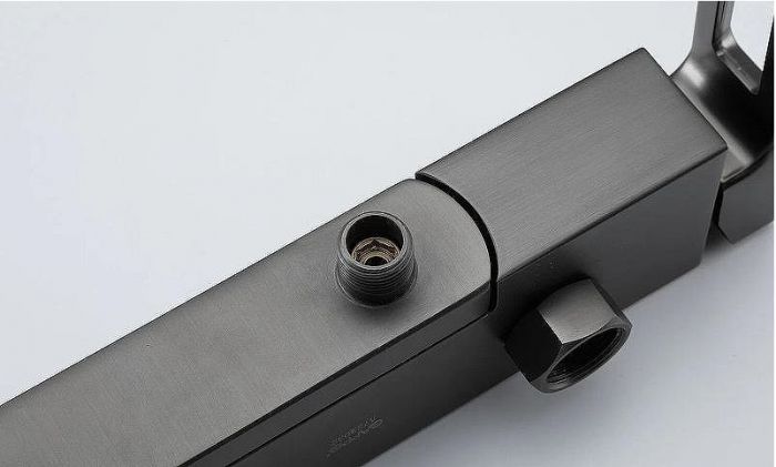 Смеситель для ванны Gappo G17-9 G3217-9 Оружейная сталь