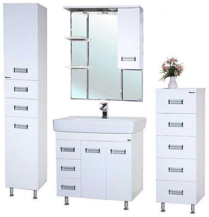 Комод Bellezza Сиена 40 Белый