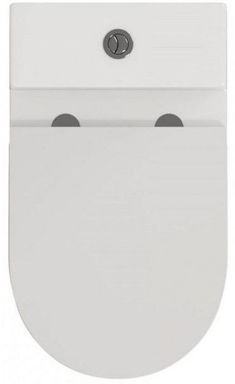 Унитаз компакт WellWant Aura WWUN2112WR цвет Белый с бачком и сиденьем Микролифт Унитаз компакт WellWant Aura WWUN2112WR цвет Белый с бачком и сиденьем Микролифт