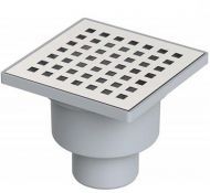 Душевой трап Berges Trend 100x100 091003 с решеткой Хром