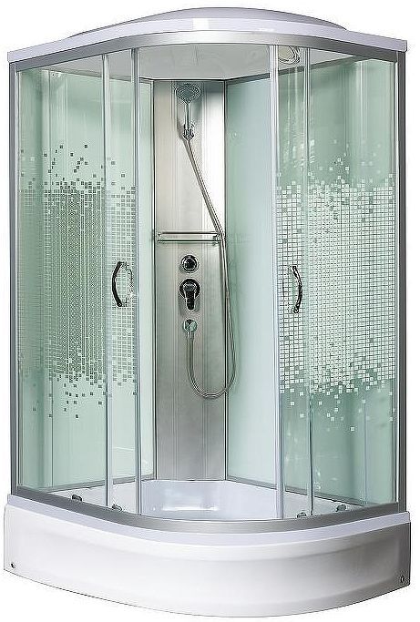 Душевая кабина Мономах 100x70x24 МЗ L 10000005819 без гидромассажа