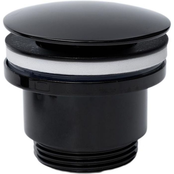 Донный клапан Gid Minucia G-58BL 76604K Click-clack цвет Черный глянцевый