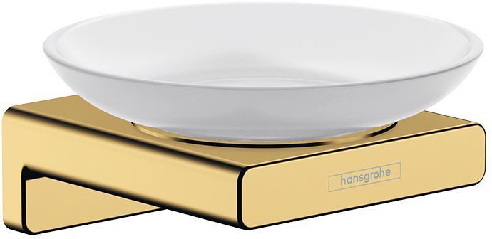 Hansgrohe AddStoris Мыльница, цвет: полированное золото