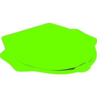 Сиденье для унитаза детское Geberit Bambini с опорой, дизайн в виде черепахи, цвет зеленый  [573361000]