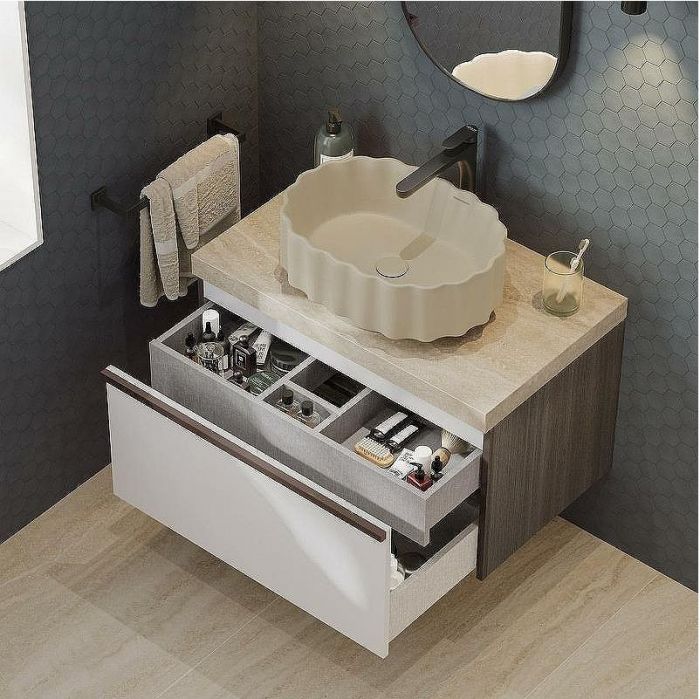 Раковина Kerama Marazzi Artbasin Conchiglia 50 CC.wb.50\SAN Песочная матовая