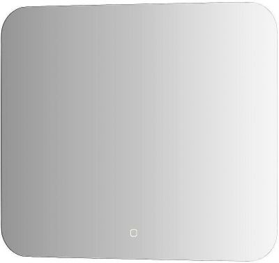 Зеркало Defesto Opti 70x60 DF 2816SH с подсветкой 23W-3000К/Сенсорный выключатель/Теплый белый свет