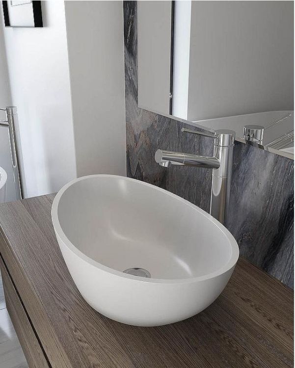 Раковина-чаша Holbi Europe 54 1.02.005.11.1 Белая матовая