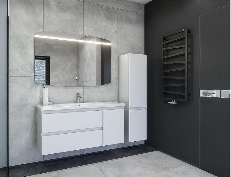 Зеркало Caprigo Софт 120 2063H с подсветкой с инфракрасным выключателем и подогревом