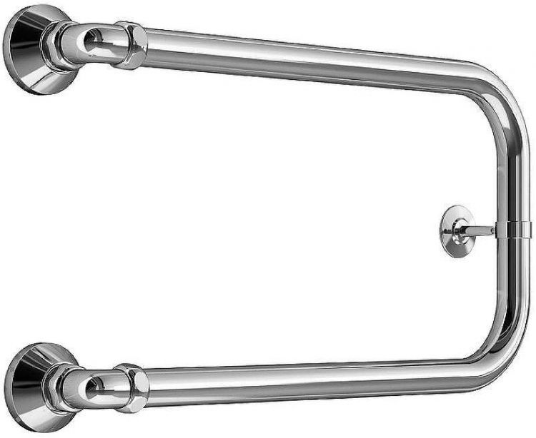 Водяной полотенцесушитель Melodia della vita Moon П-образный 50х60 MTRMN5060 Полированная сталь