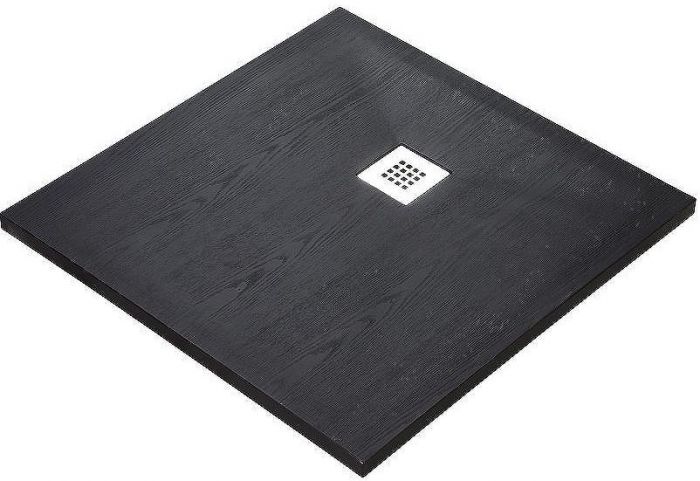 Душевой поддон из искусственного камня WasserKRAFT Dill 90x90 61T03 Черный матовый