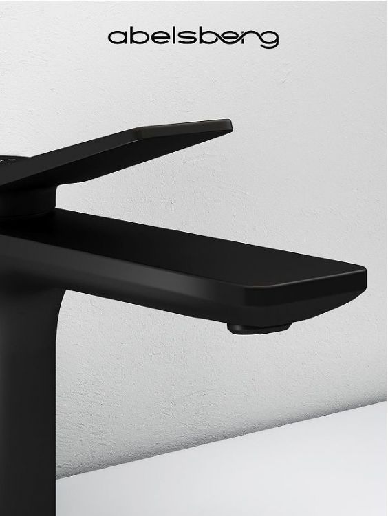 Смеситель для раковины Abelsberg Intensa EGF23520MB цвет Вулканический черный Смеситель для раковины Abelsberg Intensa EGF23520MB цвет Вулканический черный
