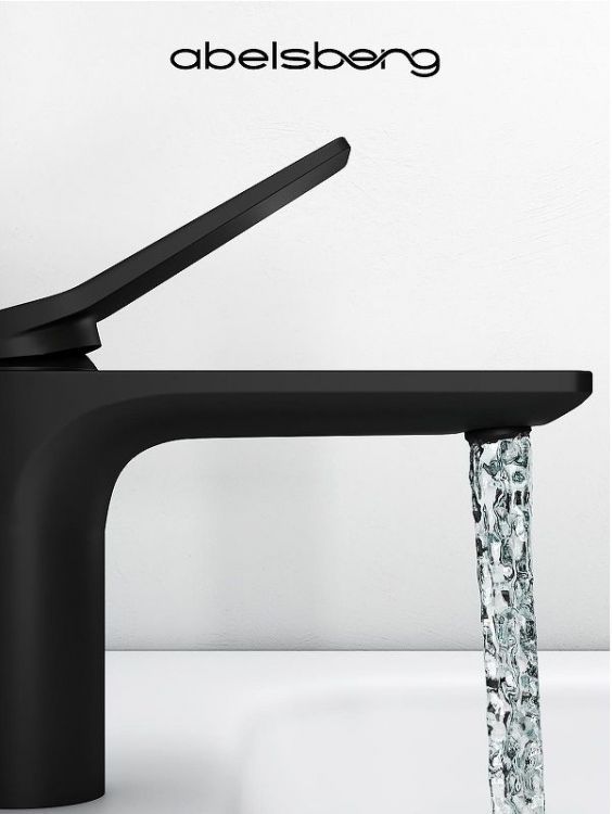 Смеситель для раковины Abelsberg Intensa EGF23520MB цвет Вулканический черный Смеситель для раковины Abelsberg Intensa EGF23520MB цвет Вулканический черный