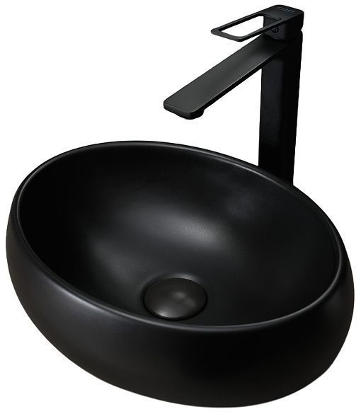 Раковина-чаша Gid Lago Bm9030ds 40 53384 цвет Черный матовый Раковина-чаша Gid Lago Bm9030ds 40 53384 цвет Черный матовый