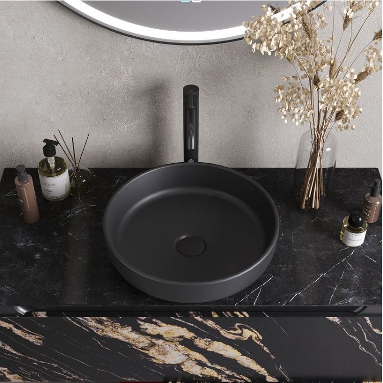 Раковина-чаша Cezares 40 CZR-6595-GO цвет Серый матовый