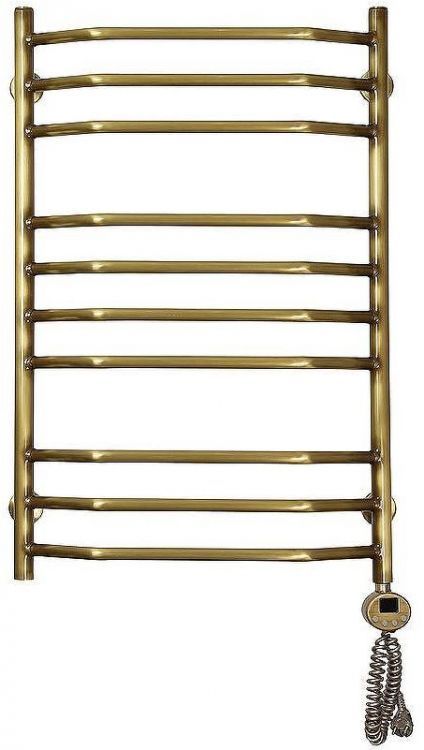 Электрический полотенцесушитель Domoterm Лаура П10 500x800 АБР ER Античная бронза