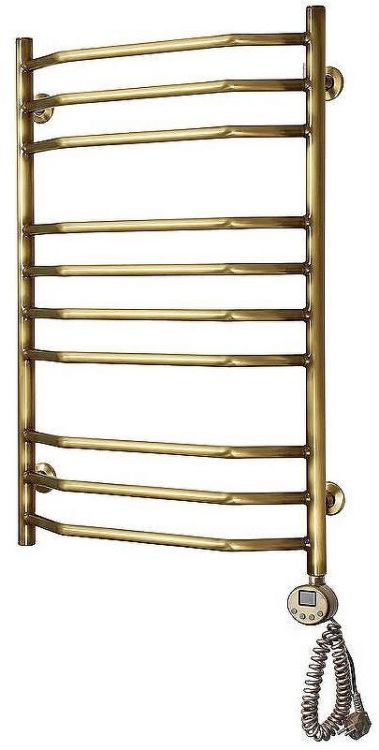 Электрический полотенцесушитель Domoterm Лаура П10 500x800 АБР ER Античная бронза