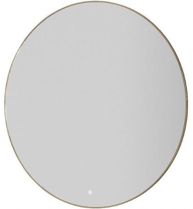 Зеркало Boheme Modern 100 545-100-G с подсветкой Золото с сенсорным выключателем и подогревом