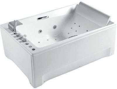 Акриловая ванна Orans 120x180 L 65105l0 с гидромассажем