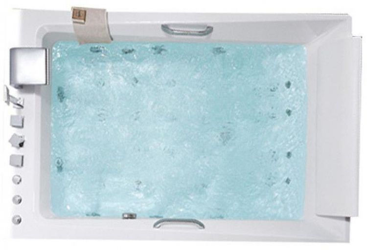 Акриловая ванна Orans 120x180 L 65105l0 с гидромассажем