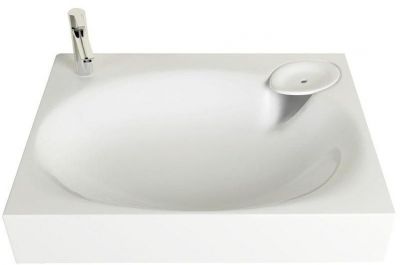 Раковина Marka One Lavanderia 600 на стиральную машину Белая