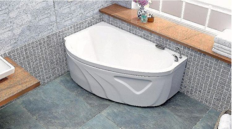 Акриловая ванна BellSan Дарина 165х110 R 4627171530219 без гидромассажа