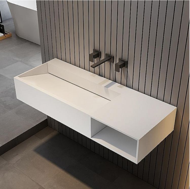 Раковина Abber Stein 120 R AS2640-1.2 R Белая матовая