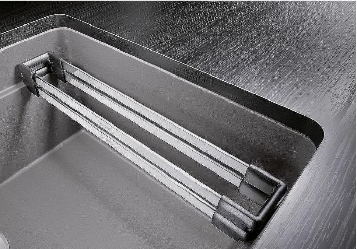 Кухонная мойка Blanco Etagon 700-U Silgranit 525169 Алюметаллик