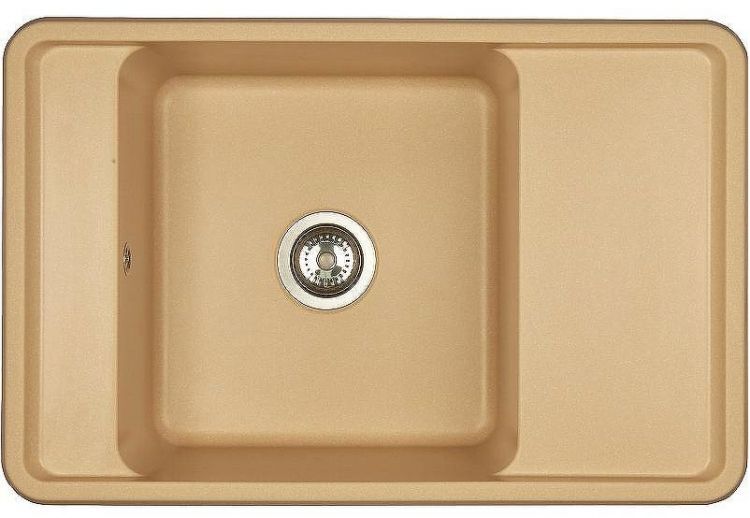 Кухонная мойка Aquaton Беллис 78 1A725032BS260 Латте Кухонная мойка Aquaton Беллис 78 1A725032BS260 Латте
