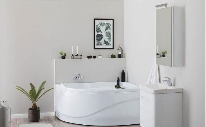 Акриловая ванна Aquanet Graciosa 150x90 R 205389 без гидромассажа