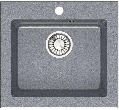 Кухонная мойка Bergg Z35 B035Q008 Темно-серая