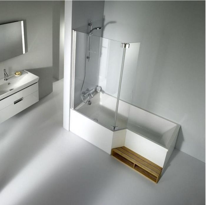 Акриловая ванна Jacob Delafon Bain Douche Neo 170x90 L E6D002L-00 без гидромассажа