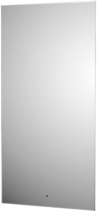 Зеркало Defesto Glow 60х120 DF 2508R с подсветкой 34W-4500К/с фацетом/ИК - выключатель/Нейтральный белый свет
