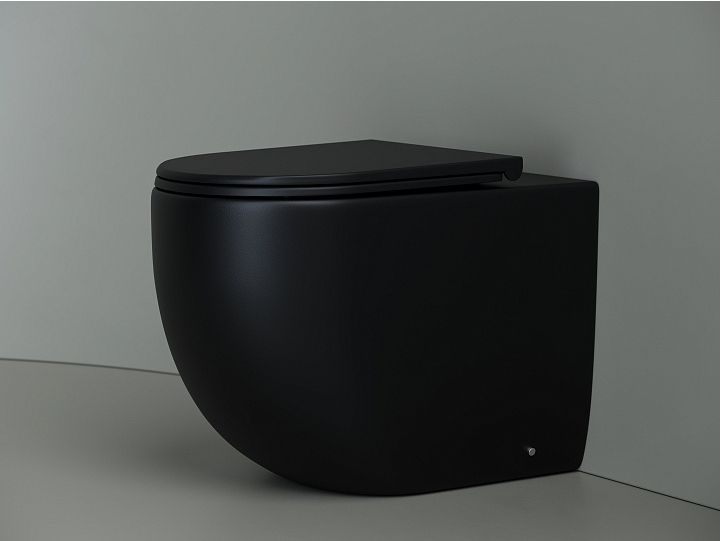 Унитаз CERAMICANOVA Metropol Rimless напольный приставной CN4004MB