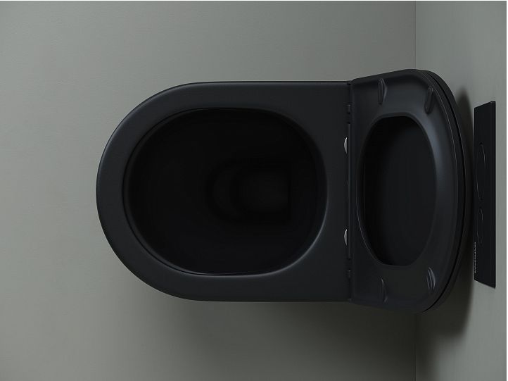 Унитаз CERAMICANOVA Metropol Rimless напольный приставной CN4004MB