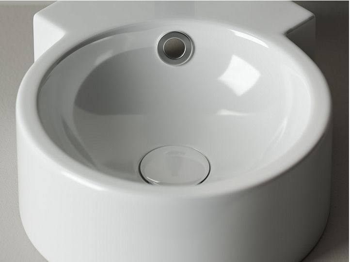 Умывальник CERAMICANOVA Element подвесной угловой CN5019 Умывальник CERAMICANOVA Element подвесной угловой CN5019