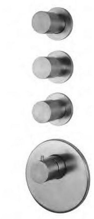 Смеситель для душа Fima Carlo Frattini Spillo Steel F3083X3INOX цвет Шампань