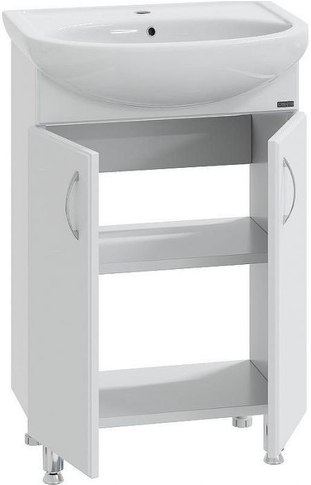 Тумба под раковину СанТа Уют 55 Белая