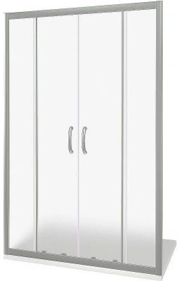 Душевая дверь Good Door Infinity WTW-TD-170-G-CH 170 профиль Хром стекло Грейп