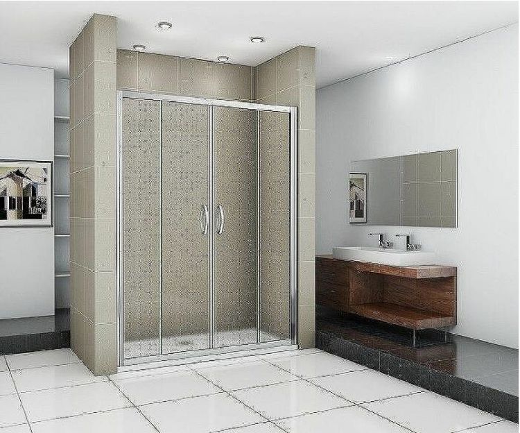 Душевая дверь Good Door Infinity WTW-TD-170-G-CH 170 профиль Хром стекло Грейп