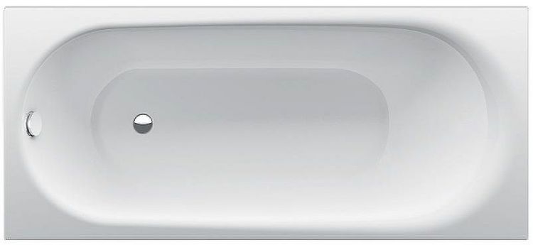 Стальная ванна Bette Comodo 170x75 1250-000 PLUS с шумоизоляцией и антигрязевым покрытием