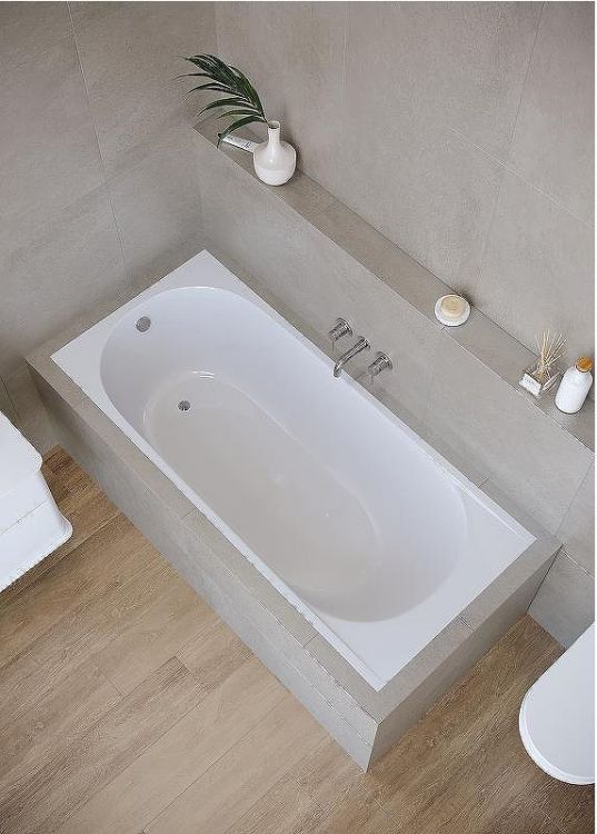 Ванна из искусственного камня Creto Fresh 170x75 20-1111 без гидромассажа