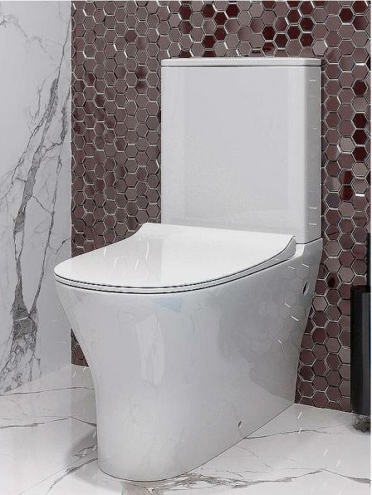Унитаз компакт Maretti Elio EL10NBM35-844 с бачком и сиденьем Микролифт