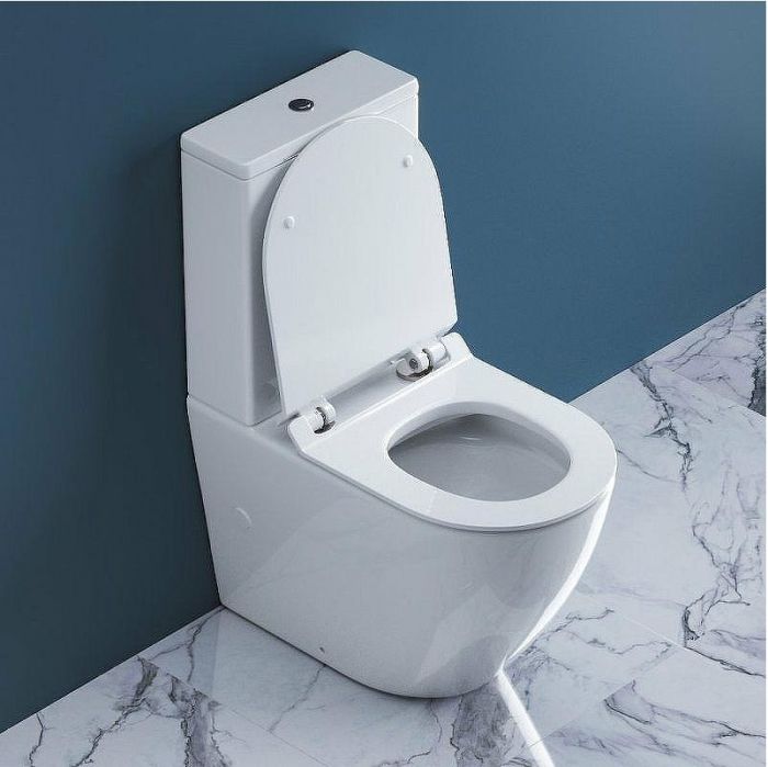 Унитаз компакт BelBagno Sfera-R BB2141CPR без бачка и сиденья