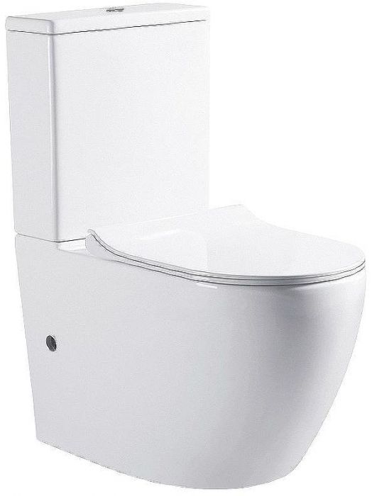 Унитаз компакт Bravat Gina CX01008UW-PA-ENG без бачка с сиденьем Микролифт