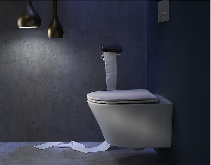 Комплект унитаза с инсталляцией Jacob Delafon Rodin+ E21749RU-00 с сиденьем Микролифт и клавишей смыва Хром